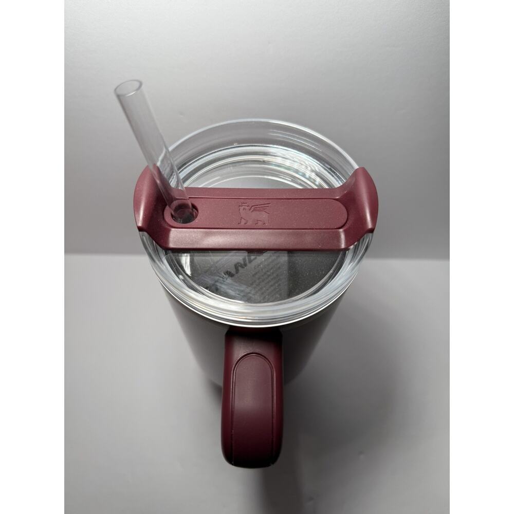 Stanley X E.L.F. Limited Edition JAM SESSION Burgundy Red 40oz Tumbler BNWT - Picture 3 of 7